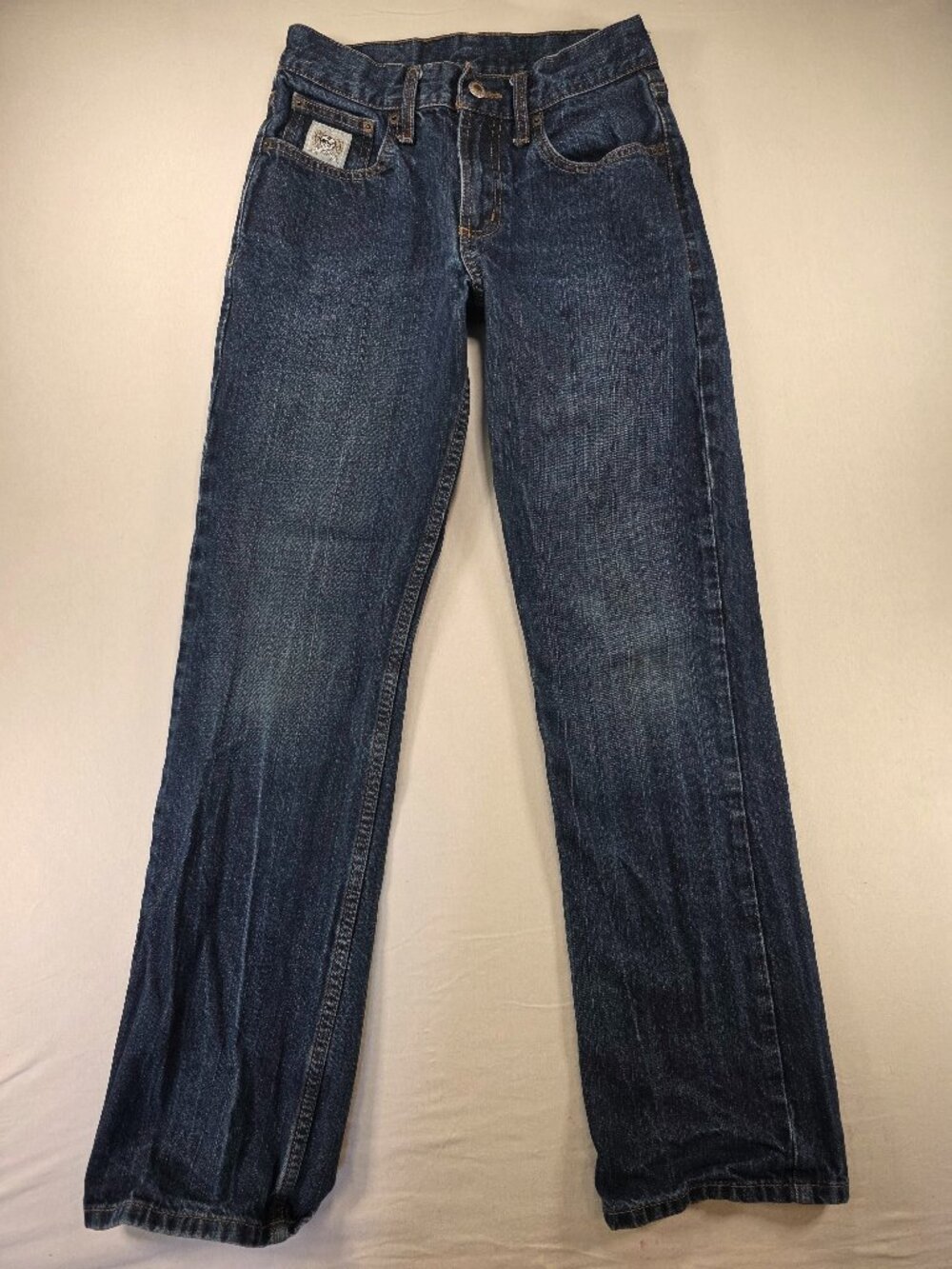 Cinch Denim Jeans Men 27x32 Green Label Relaxed Straight Leg Workwear Med Wash